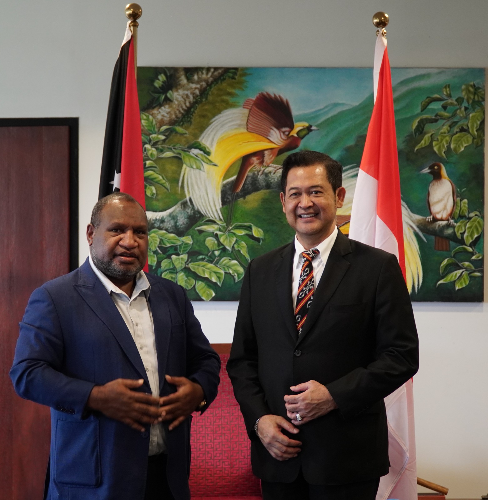 Prime Minister Marape Takes Strides Towards Enhanced Bilateral Relations with Indonesia