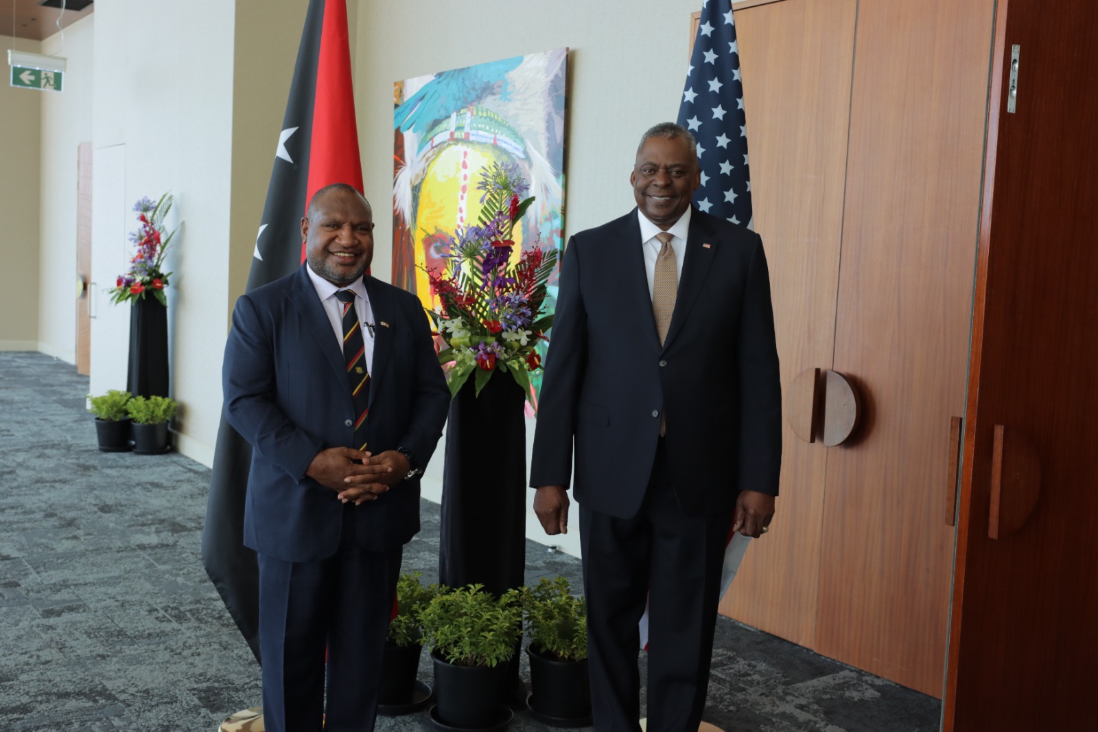 DEFENSE SECRETARY’S VISIT FURTHER SOLIDIFIES PNG-US TIES; USAID OFFICE SOON TO OPEN IN PNG