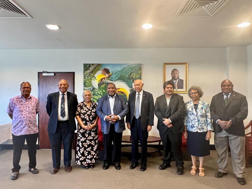 Prime Minister Marape Welcomes Foreign Policy White Paper Drafting Team
