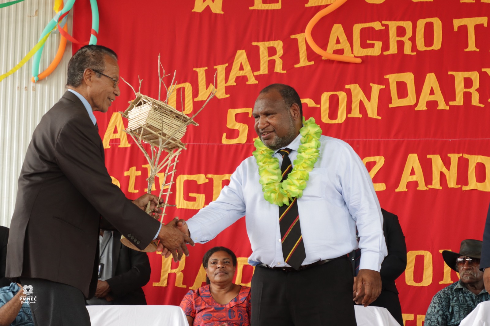Prime Minister James Marape Supports Iarowari Agro-Technical Secondary School’s Infrastructure Development
