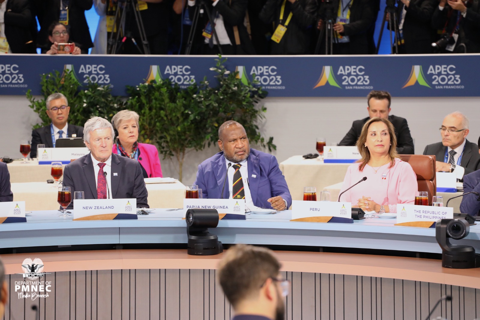 Prime Minister Marape attends  APEC Leaders’  Informal Dialogue and Working Lunch – Moscone Center