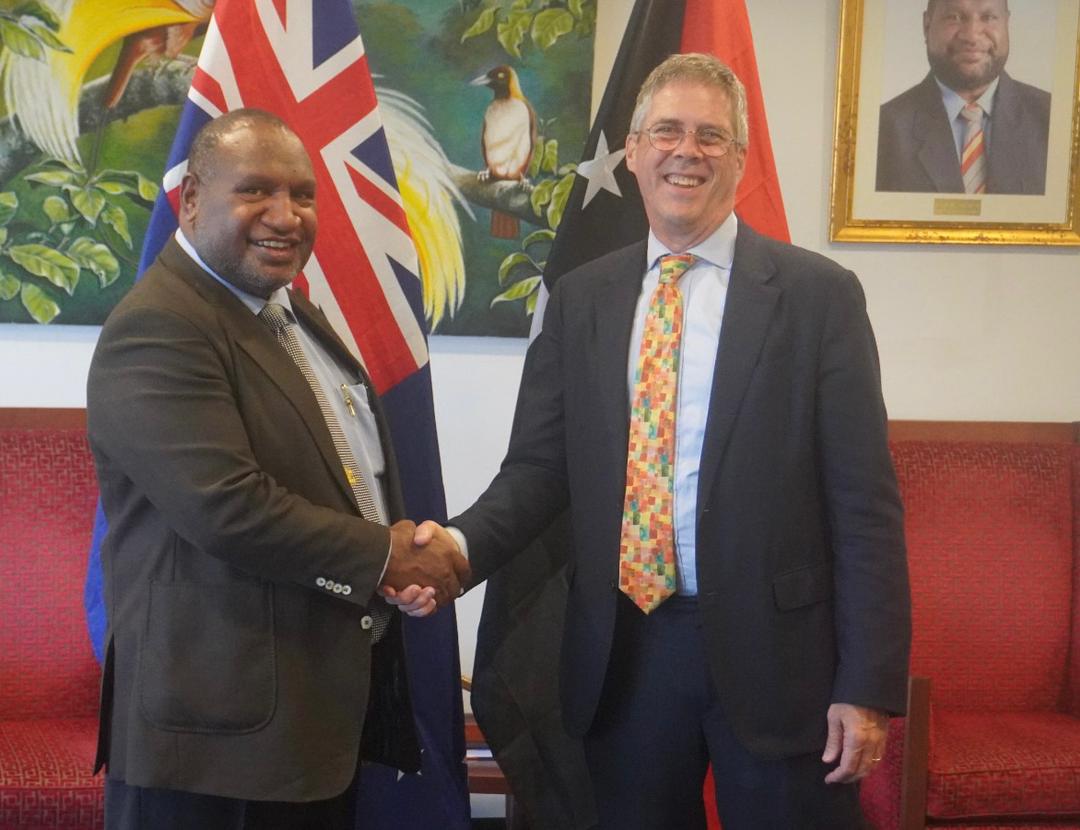 Prime Minister Hon. James Marape Commends Outgoing Australian High Commissioner H.E. Jon Philp for Four Years of Exceptional Service in Papua New Guinea