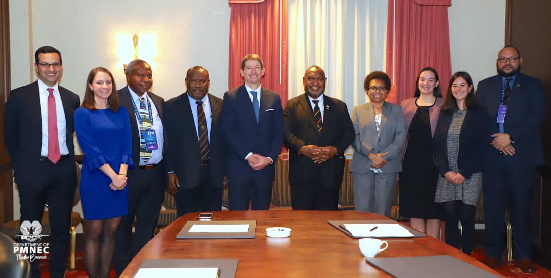 US FINANCING AGENCY OPENS ITS DOORS TO THE PACIFIC AS PM MARAPE WELCOMES IT TO PNG
