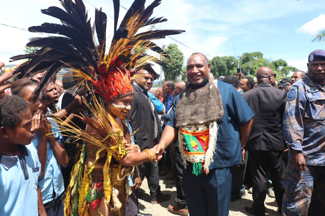 Prime Minister Hon. James Marape Commends Chimbu’s Disaster Recovery Efforts