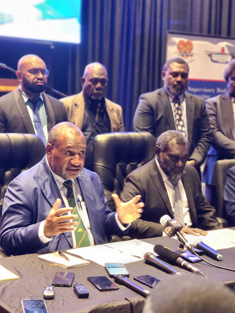 Prime Minister Hon. James Marape and Bougainville President H.E. Ishmael Toroama Discuss Post-Referendum Issues
