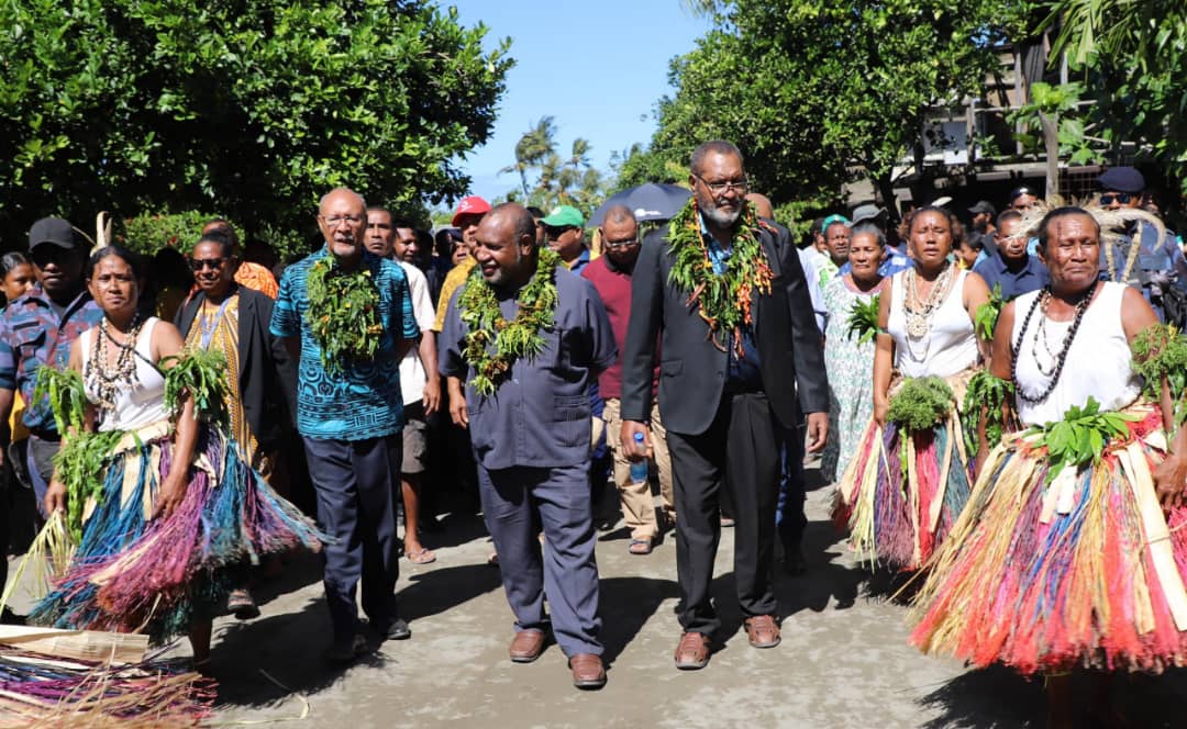 Prime Minister Marape Praised for Development Initiatives in Abau District