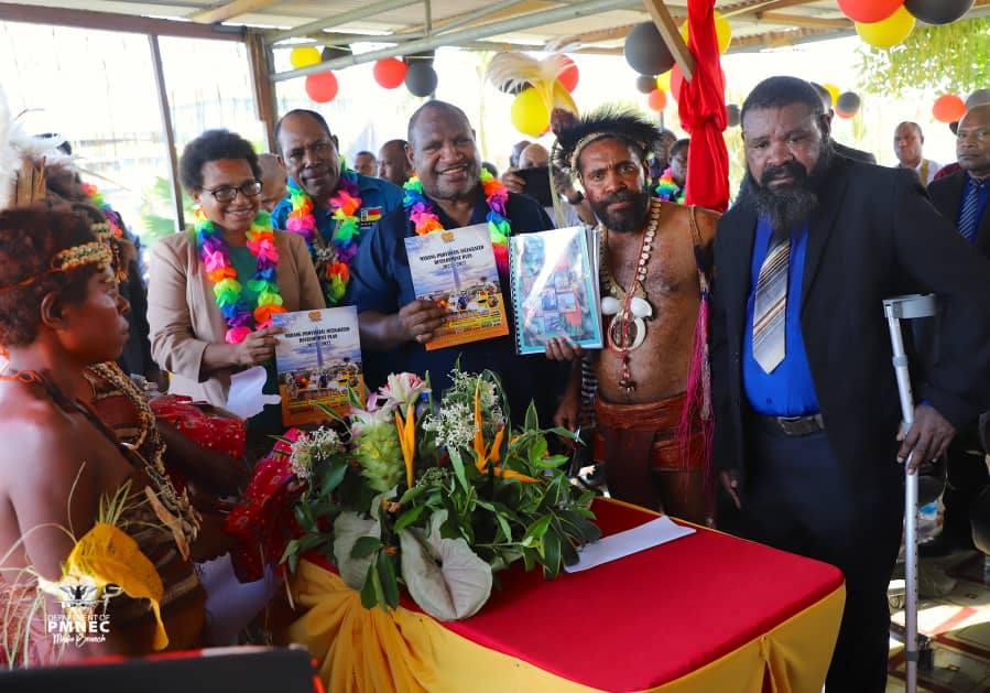 Minister Hon. James Marape Launches Madang Provincial Integrated Development Plan 2023-2027