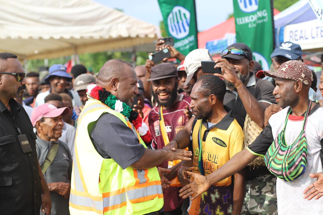 Prime Minister Marape Launches K221 Million Tokua-Kokopo Four- Lane Road Project