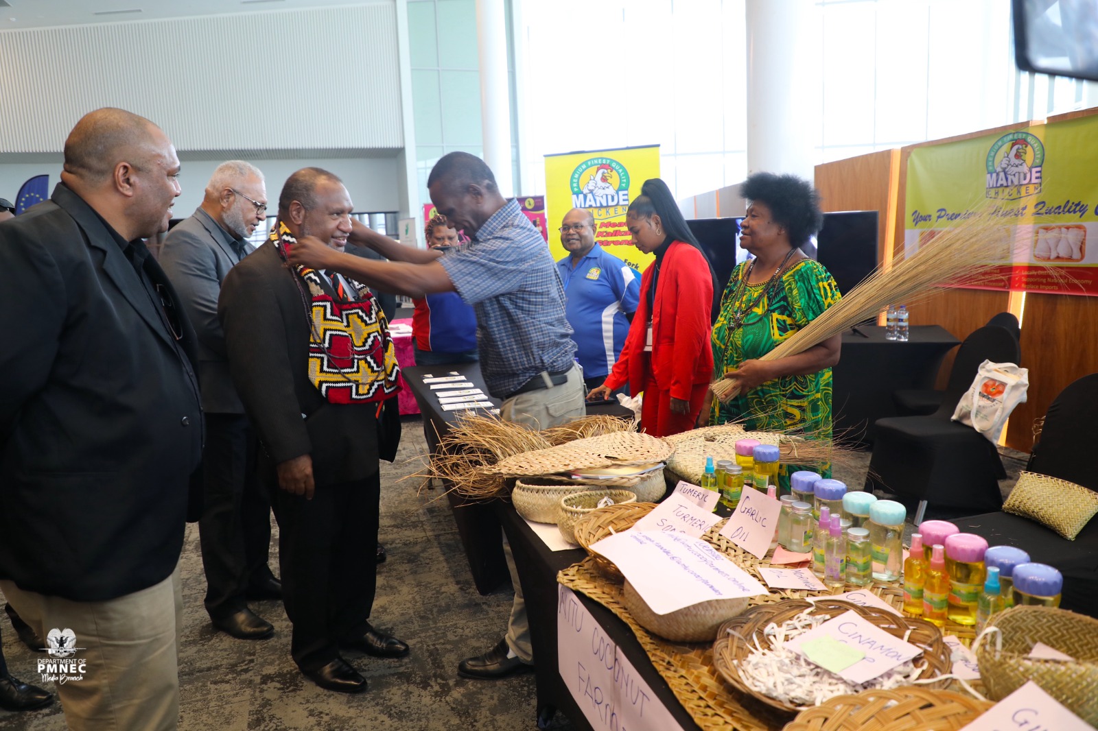 PM MARAPE APPLAUDS SMEs FOR LEADING THE DOWNSTREAM PROCESSING DRIVE IN PNG
