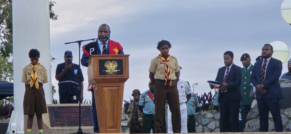 PM MARAPE CALLS FOR PEACE, UNITY AMONG CITIZENS AS PNG CELEBRATES 49 YEARS OF NATIONHOOD