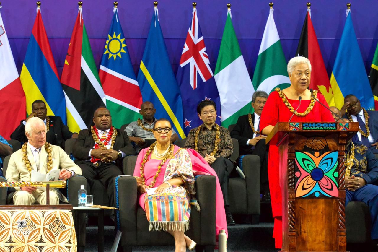27TH COMMONWEALTH HEADS OF GOVERNMENT MEETING OFFICIALLY OPENS AS SAMOA HOSTS PACIFIC’S FIRST CHOGM