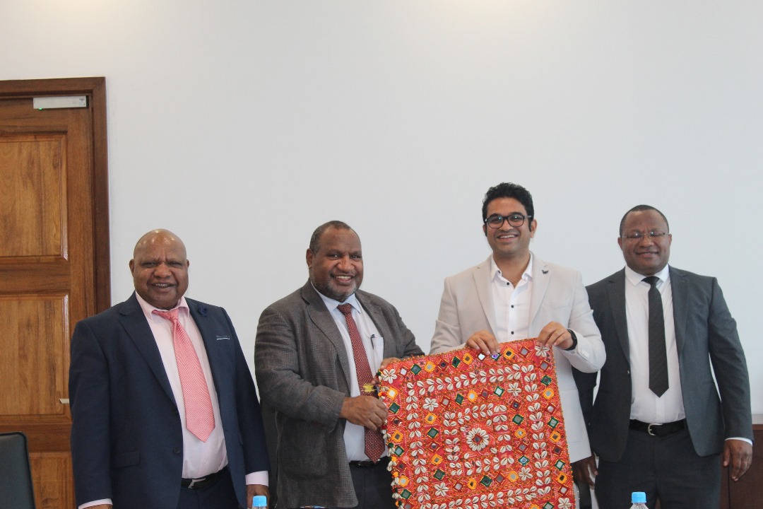 PM MARAPE ACKNOWLEDGES INDIA’S PARUL UNIVERSITY FOR SUCCCESSFUL SCHOLARSHIPS PARTNERSHIP