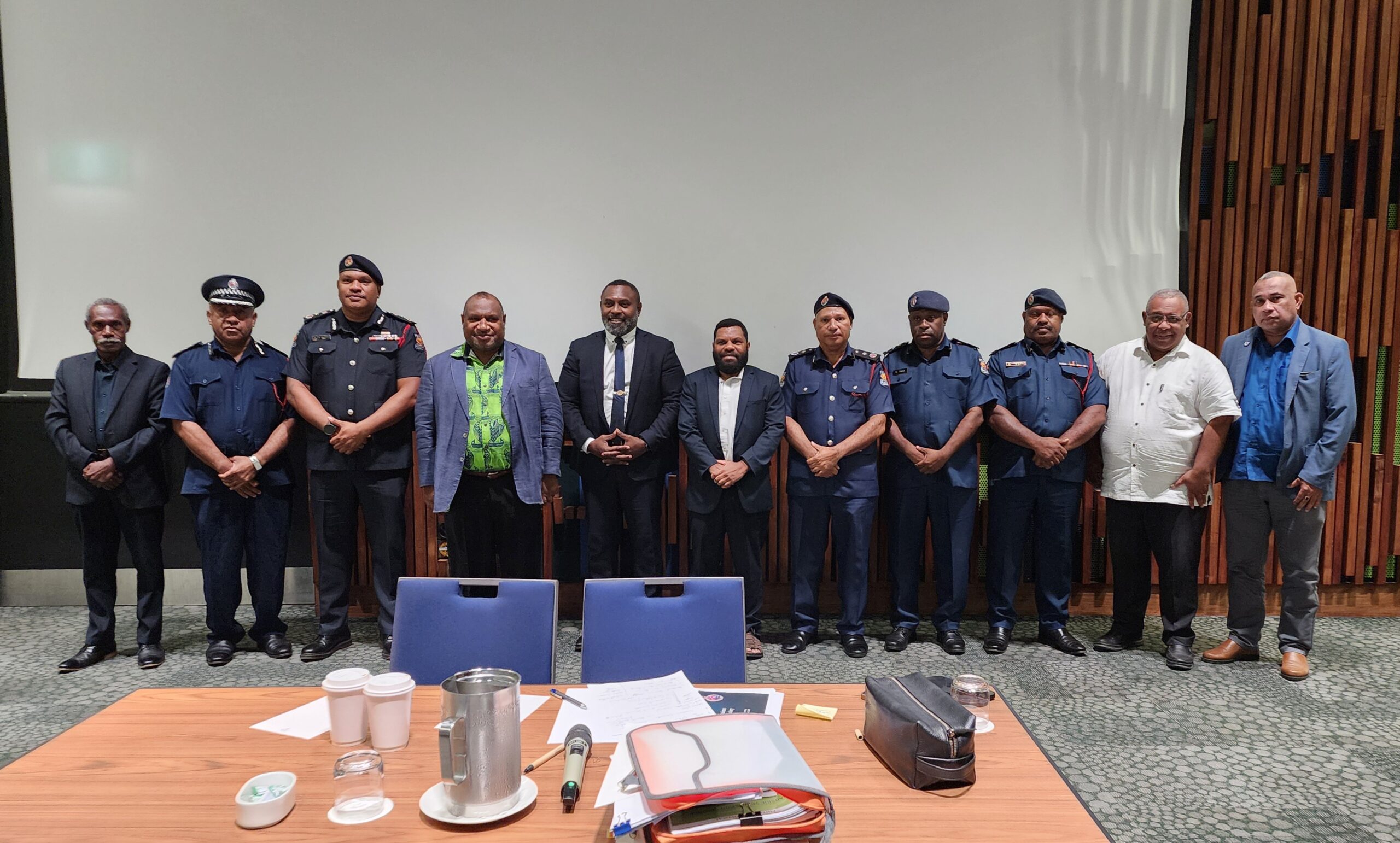 Prime Minister Marape Commits to Fully Equipping Police Force to Combat Lawlessness