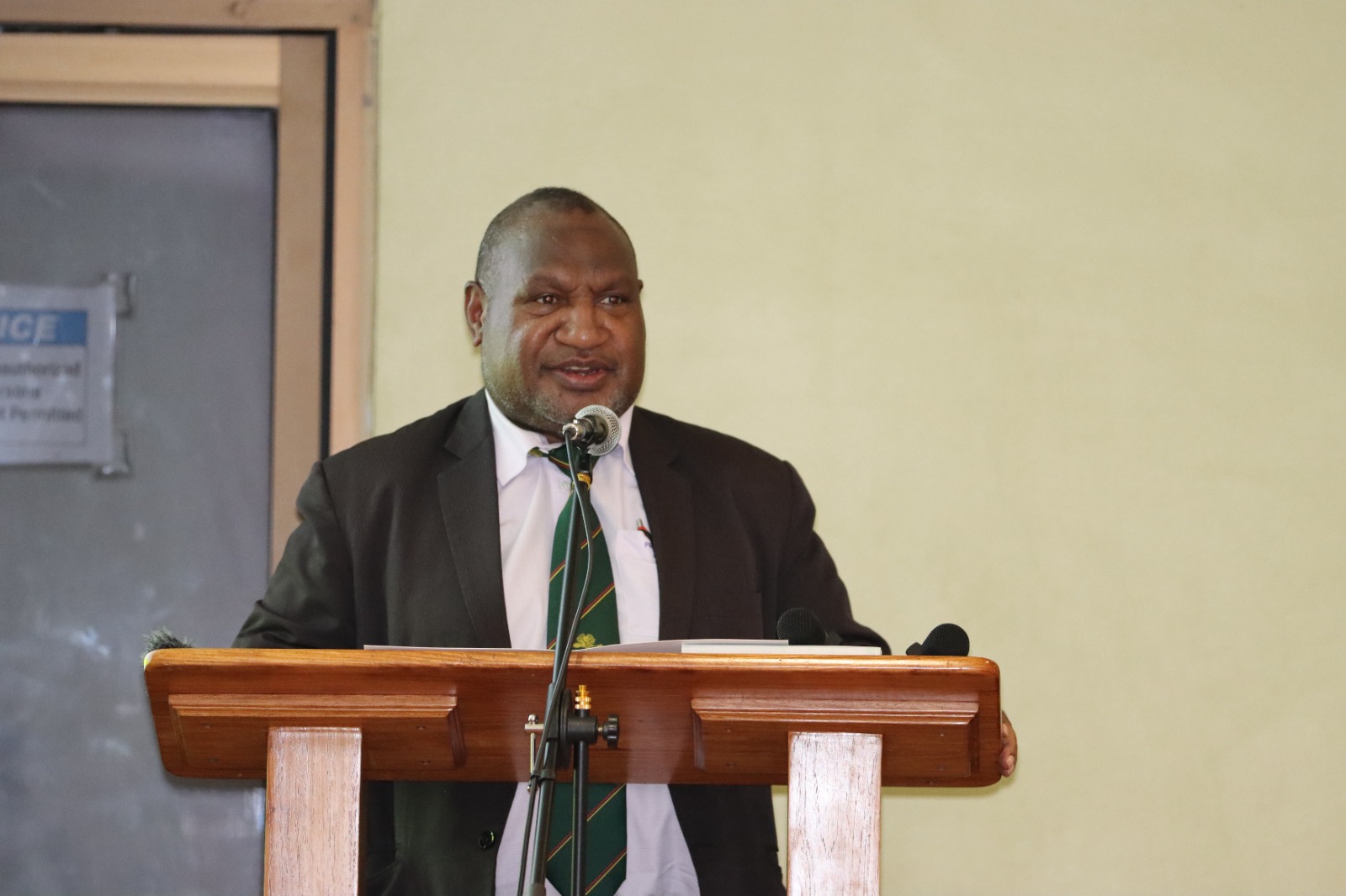Prime Minister Marape Calls for Calm and Respect for Democratic Process Ahead of Tuesday’s Vote