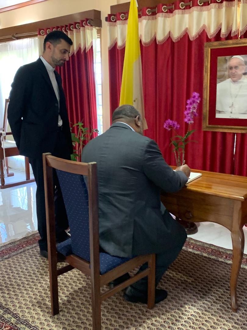 Condolence Message from Prime Minister Hon. James Marape on the Passing of His Holiness Pope Francis