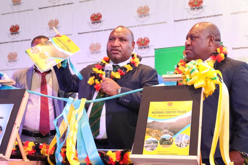 PM MARAPE LAUNCHES HISTORIC NATIONALMANUFACTURING POLICY