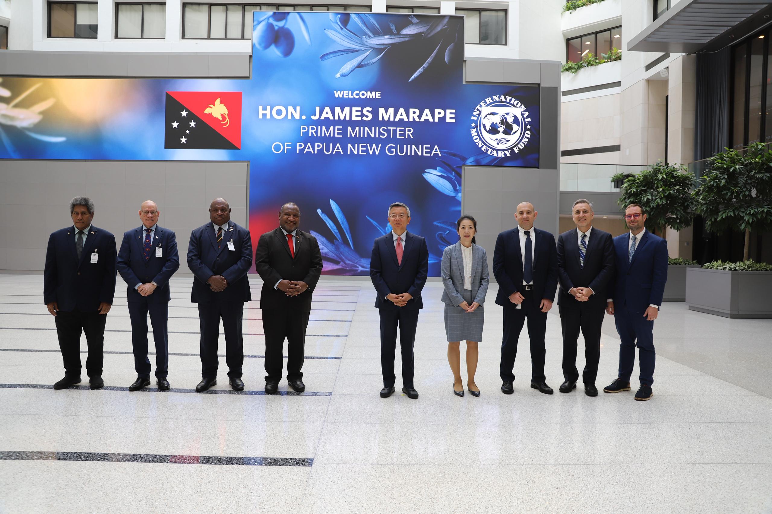 Prime Minister Marape Urges IMF to Establish Special Support Mechanism for Vulnerable Pacific Island Nations