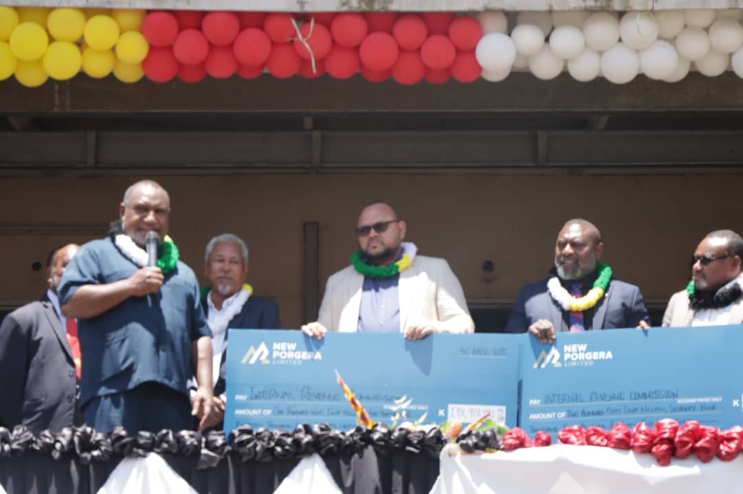 Prime Minister Marape: Enga Benefits from New Porgera Mine and Government Commitment