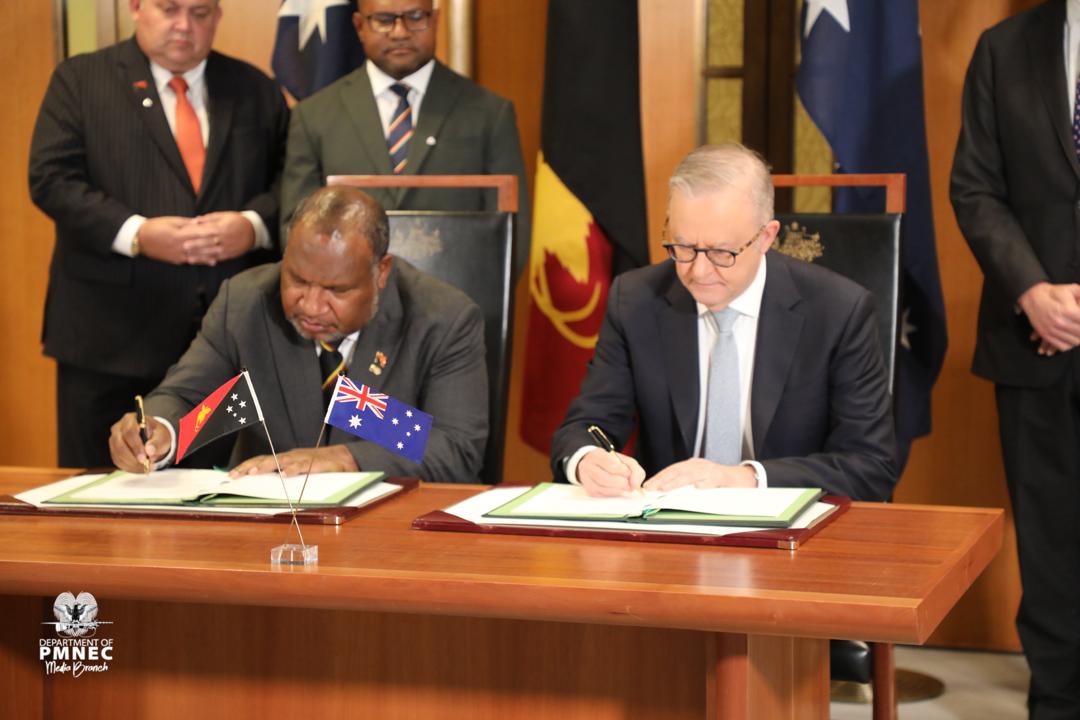 Prime Minister Marape hails Historic Signing of PNG–Australia Mutual Defence Treaty – “The Pukpuk Treaty”