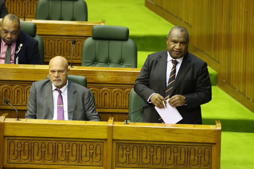 PRIME MINISTER MARAPE CALLS FOR CONSTRUCTIVE AND PROGRESSIVE LEADERSHIP IN RESPONSE TO OPPOSITION QUESTIONS