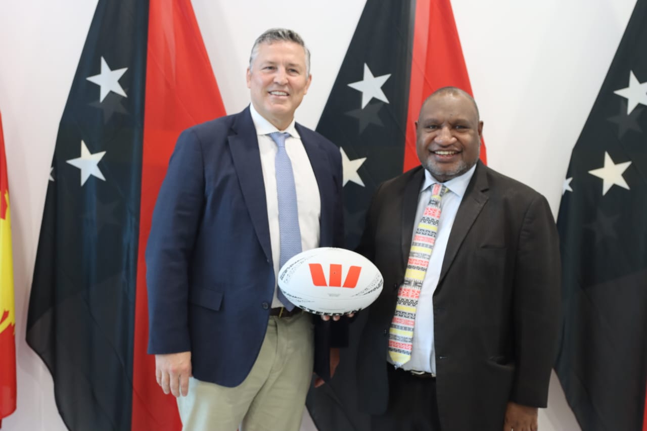 PRIME MINISTER MARAPE WELCOMES WESTPAC GROUP CEO, COMMENDS POSITIVE ECONOMIC OUTLOOK AND STRONG BANKING PARTNERSHIP
