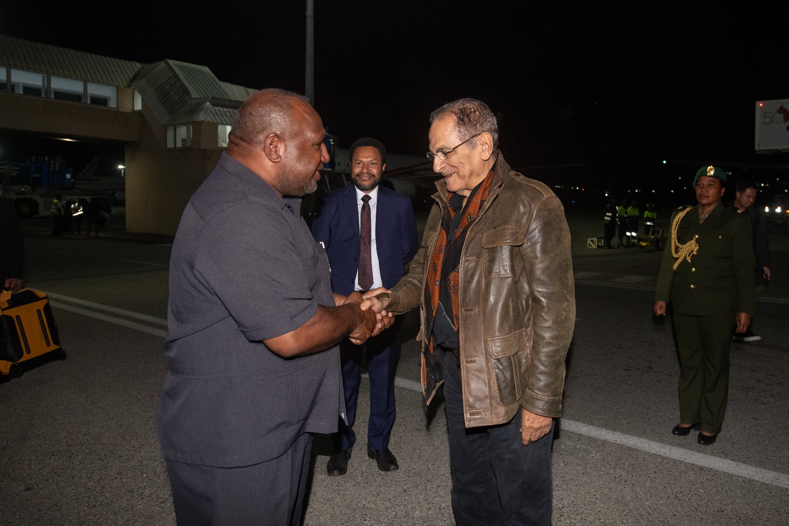 PRIME MINISTER MARAPE WELCOMES TIMOR-LESTE PRESIDENT FOR BILATERAL TALKS; PRESIDENT TO ATTEND MELANESIAN OCEANS SUMMIT