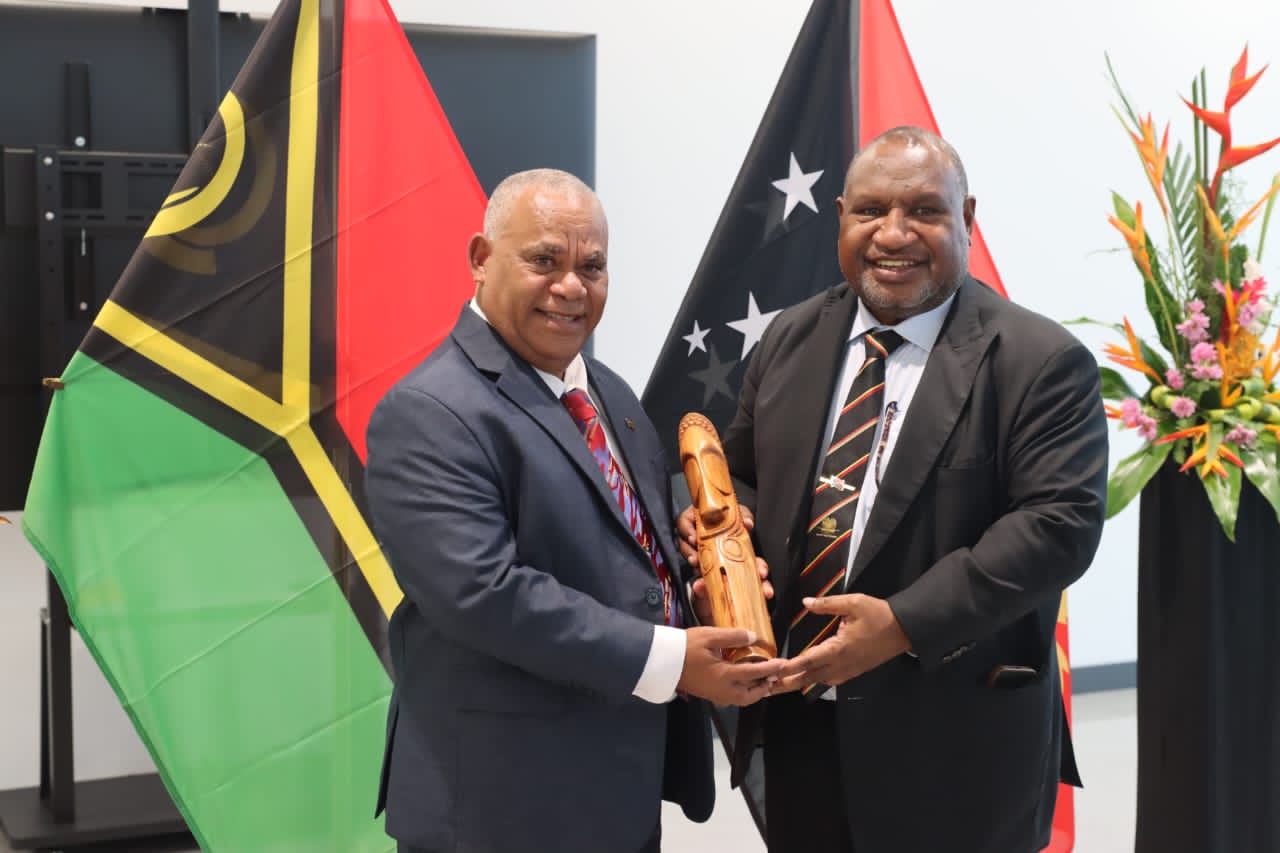 Prime Minister Marape Strengthens PNG–Vanuatu Ties During Melanesian Ocean Summit