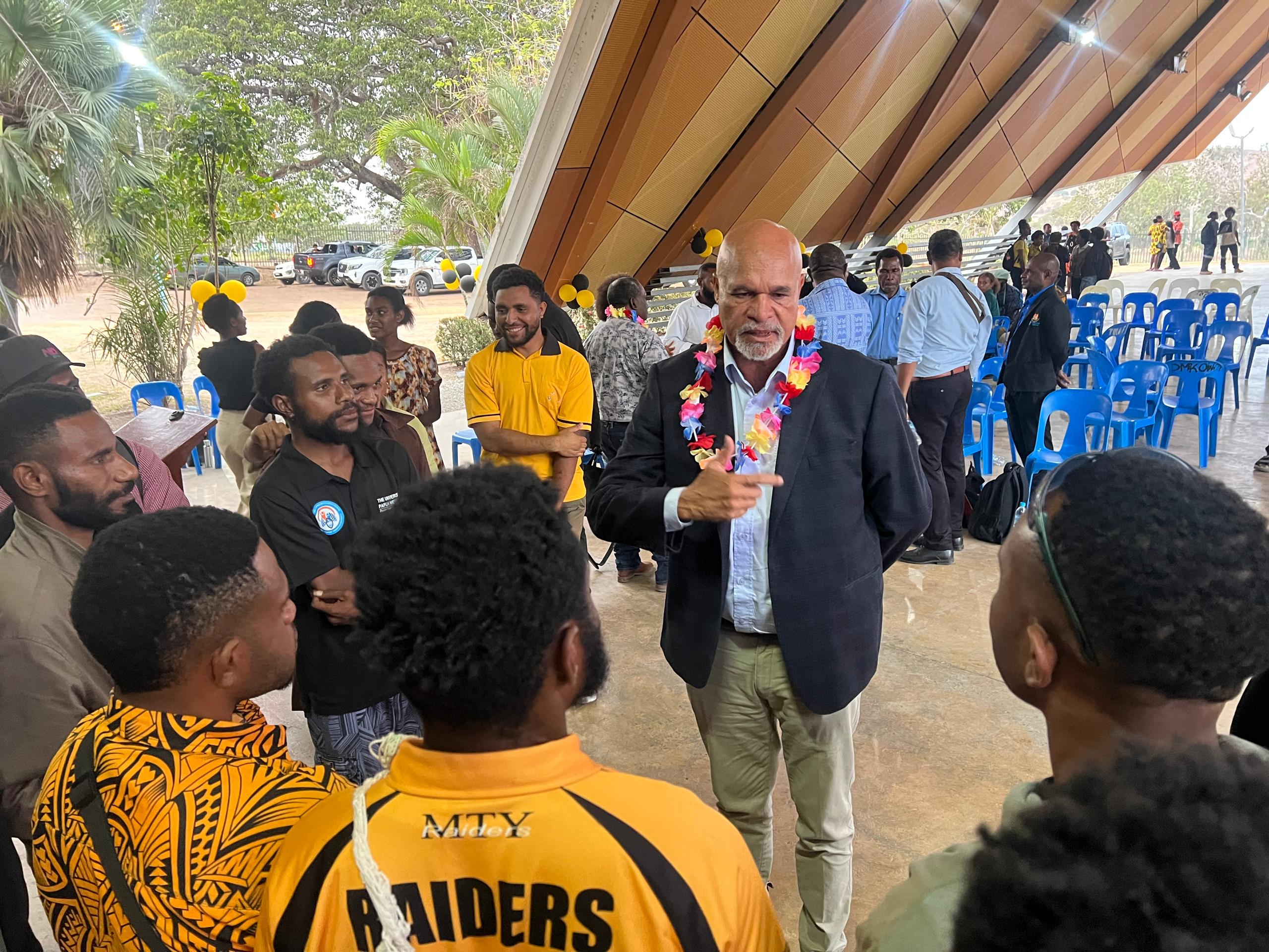 ACTING PRIME MINISTER ROSSO CALLS FOR UNITY AND NATION BUILDING AT PASSAM NATIONAL HIGH SCHOOL ALUMNI REUNION