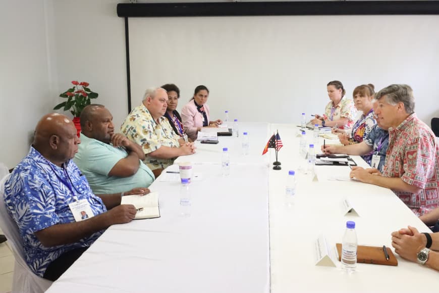 PM MARAPE, US DEPUTY SECRETARY LANDAU DISCUSS ENERGY, INVESTMENT AND VISA CHARGES