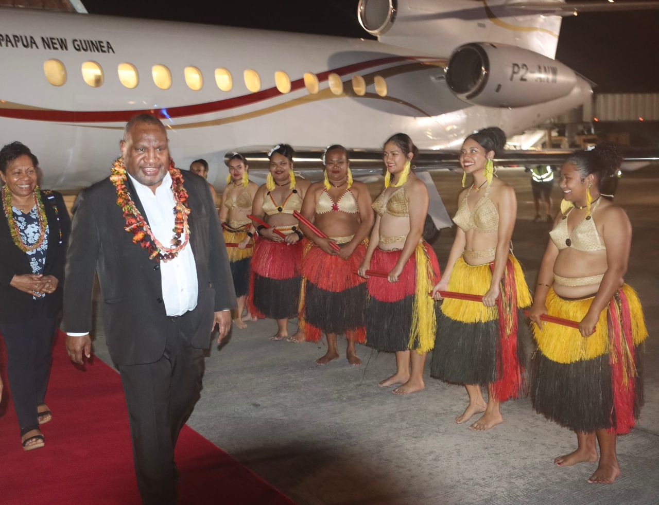 PRIME MINISTER MARAPE ARRIVES IN PALAU FOR PACIFIC ISLANDS FORUM LEADERS’ MEETING