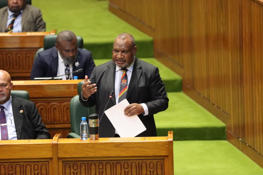 PM MARAPE CALLS FOR PEACE, WISDOM AND INFORMED DELIBERATIONAS HISTORIC BOUGAINVILLE REFERENDUM RESULTS ENTER PARLIAMENT